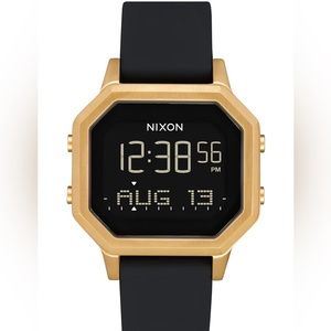 Nixon siren stainless steel watch